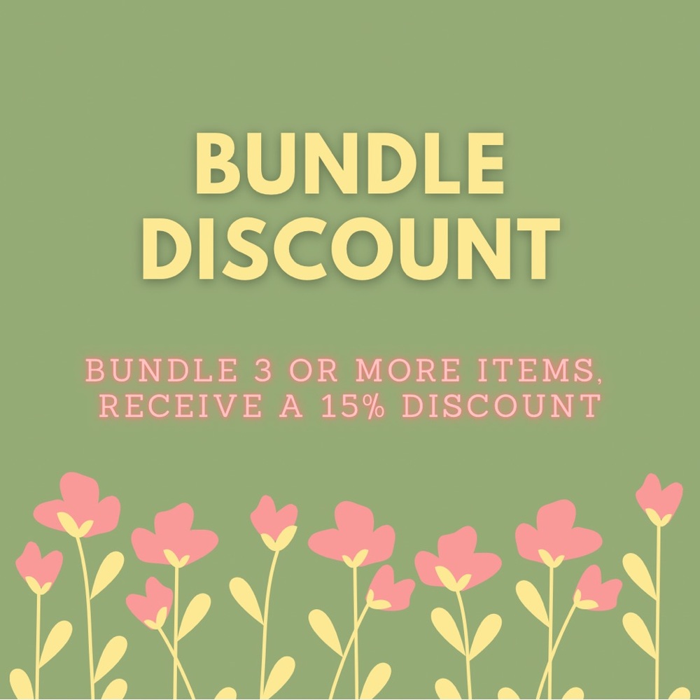 🌷Bundle Discount Offer🌷
